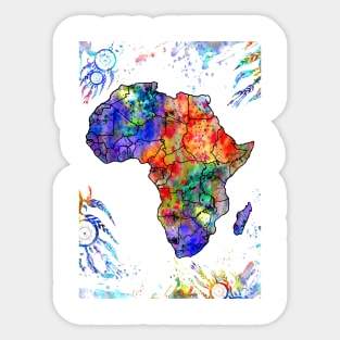 Africa Sticker